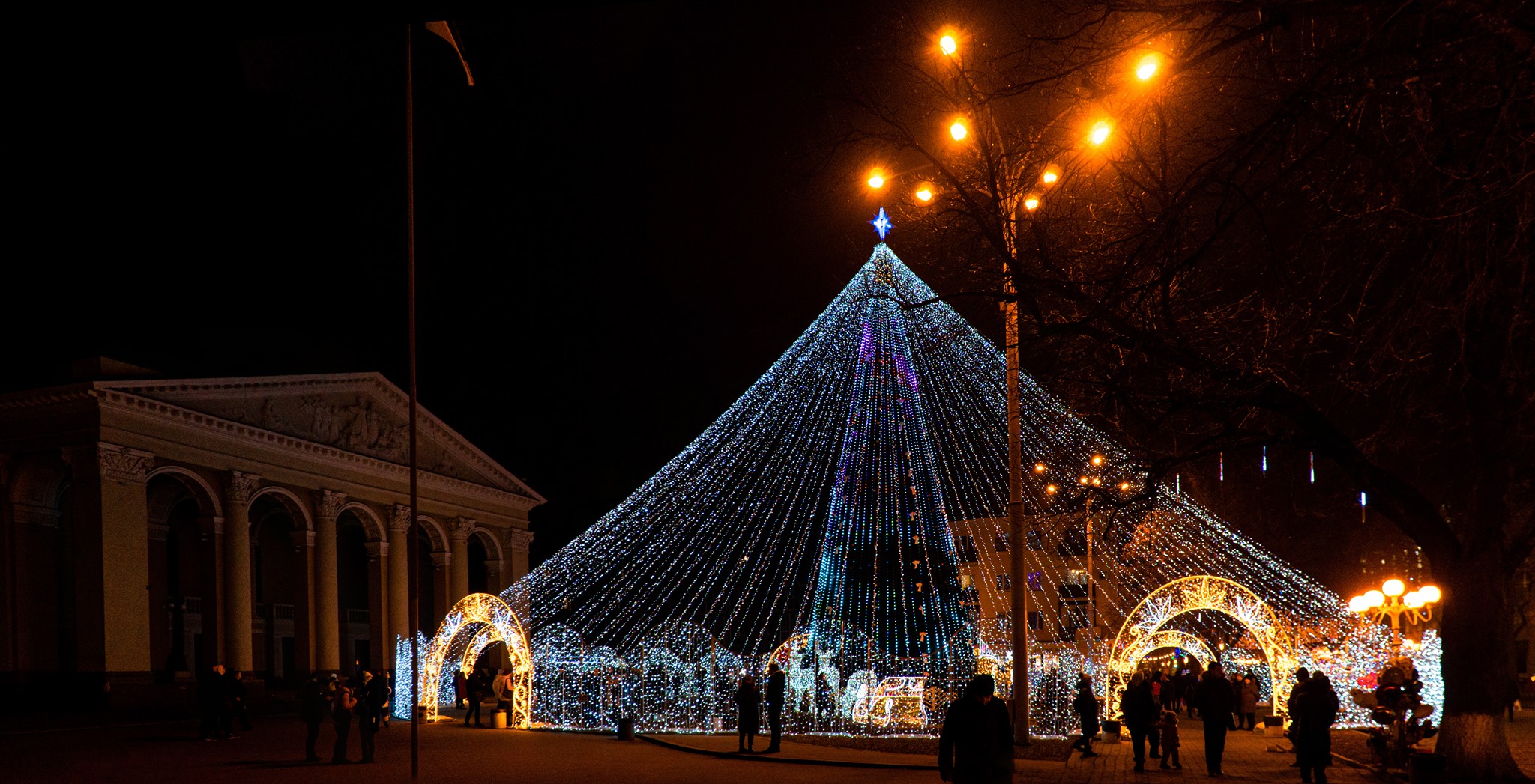 Opening of the main Christmas tree