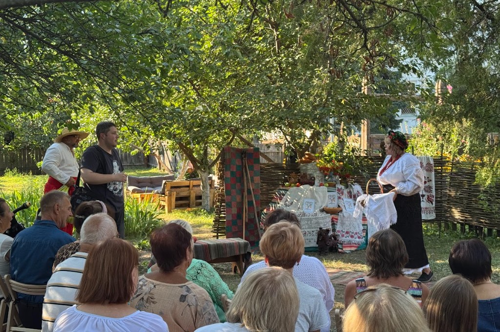 Literary salon and theatrical presentation of a humorous play
