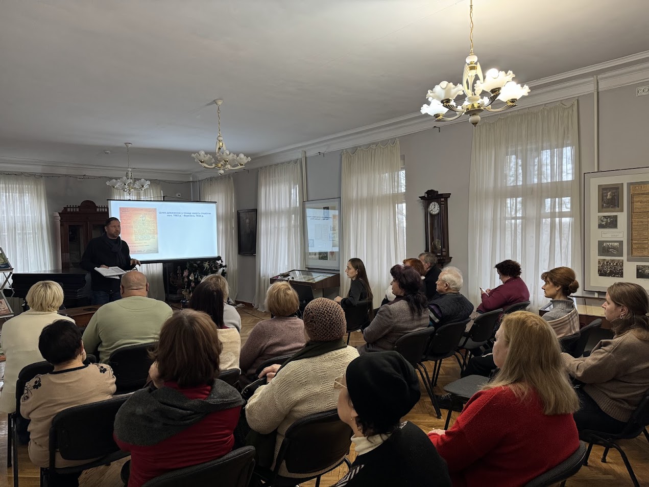 Presentation of the brochure about the monument to Gogol in Poltava